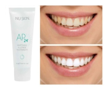 AP-24 Nu Skin ОТБЕЛИВАЮЩАЯ зубная паста с фтором