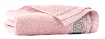 Ręcznik ZWOLTEX RONDO 2 bawełna egipska 70x140 różowy