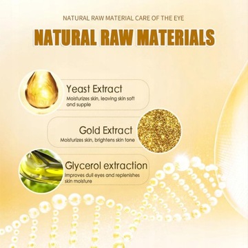 VENZEN 24K Gold Eye Cream Anti Wrinkles Remov