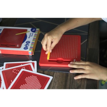 Магнитная доска Apli Kids с шариковым стилусом.