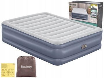 BESTWAY 6716P MATERAC DWUOSOBOWY 152 x 203 x 51cm