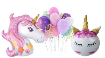 Более конец дня рождения 6 лет единорога Единорог