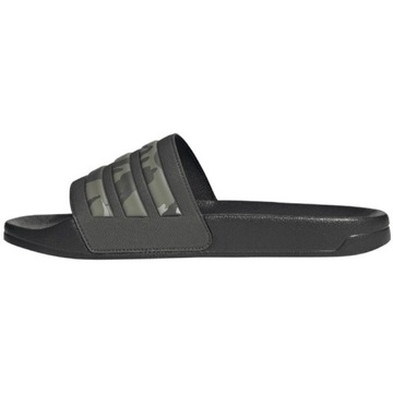 Czarne Syntetyk Buty Męskie Klapki Adidas r.40,5