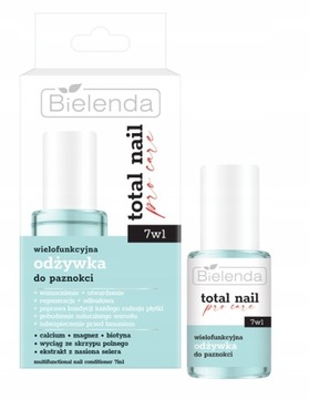 BIELENDA TOTAL NAIL WIELOFUNKCYJNA ODŻYWKA DO PAZNOKCI 7W1 10ML