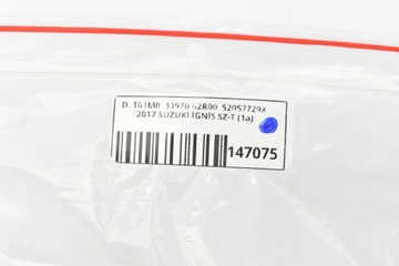 KLÍČEK SPÍNACÍ SKŘÍŇKA T61M0 33970-62R00 SUZUKI IGNIS III 2016+