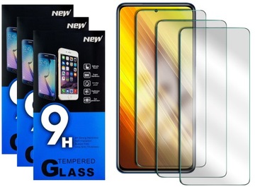 SZKŁO HARTOWANE SZYBKA DO POCO X3 NFC 3szt