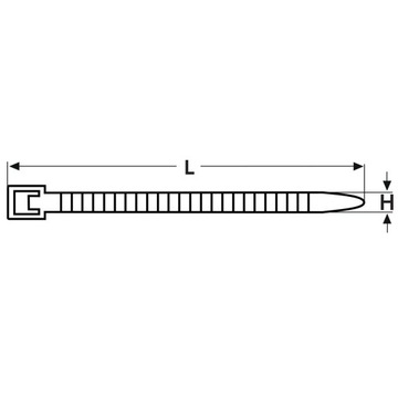 СВЯЗИ-ЗАЖИМЫ 4,8Х370 ММ 25 ШТ. ЧЕРНЫЙ
