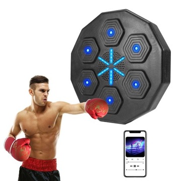 MUSIC BOXING MACHINE LED WOREK TRENINGOWY, CEL BOKSERSKI NA ŚCIANIE