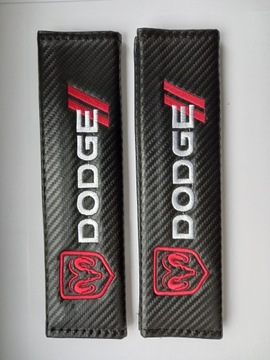 Nakładki na pasy bezpieczeństwa Carbon dedykowane do marki Dodge