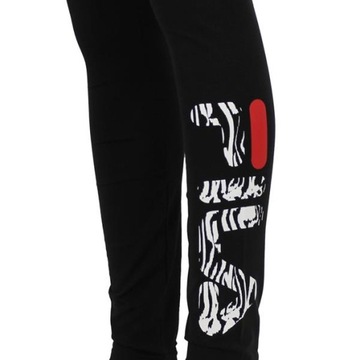 Spodnie Damskie Fila FAW01418009 BARBAN LEGGINGS Czarne S