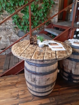 Skrzynia wojskowa drewniana, 76x62x42. świetna dekoracja, kufer, LOFT