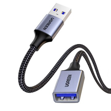 UGREEN KABEL PRZEWÓD PRZEDŁUŻACZ USB - USB 3.0 5Gb/s 0,5m TRANSFER DANYCH