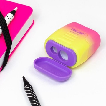 MILAN SUNSET двойная точилка для карандашей и мелков