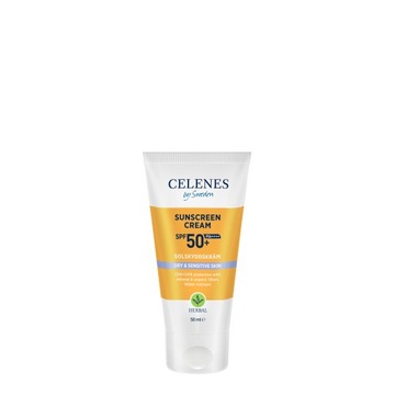CELENES by Sweden HERBAL Krem do Opalania skóra sucha wrażliwa SPF 50+ 50ml