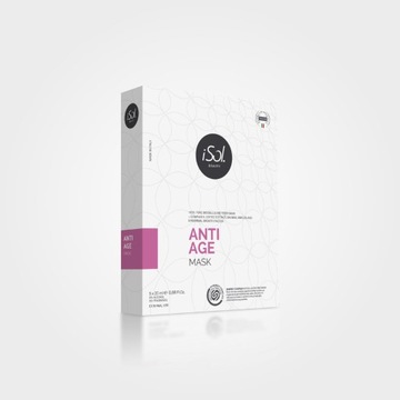 ISOL MASKA BIOCELULOZOWA ANTIAGE 5X20ML