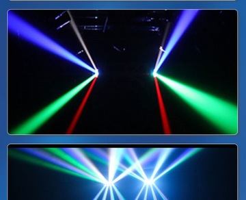 МУЛЬТИФЕКТНЫЙ СВЕТОДИОДНЫЙ СВЕТ С ДВИЖУЩЕЙСЯ ГОЛОВКОЙ RGBW SPIDER STROBO LASER