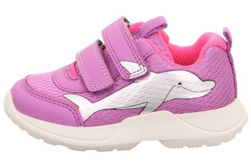 Sneakersy Superfit Rush 1-006207-8500 fioletowe 22