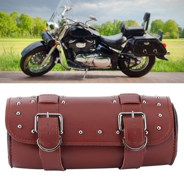 Универсальная мотоциклетная сумка из искусственной кожи, седельная сумка для мотоцикла