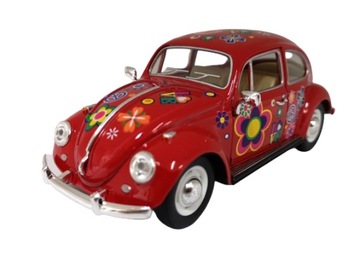 MODEL Kinsmart 1:24 VW VOLKSWAGEN Beetle GARBUS