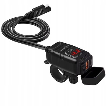 Зарядное устройство для мотоцикла FreedConn MC1N-PD CQ3.0 быстрая зарядка ()