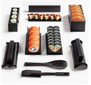 ZESTAW DO ROBIENIA SUSHI NARZĘDZIA DO SUSHI 10 ele