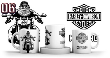 КРУЖКА HARLEY DAVIDSON + ИМЯ + КАРТОН