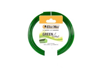 Oleo-Mac żyłka tnąca 2.4mm X 15M GREEN LINE 63040110
