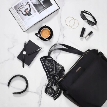 СУМКА ДЛЯ МАТЕРИ ДЛЯ КОЛЯСКИ, ЧЕРНАЯ COCO BABYONO, 36х33