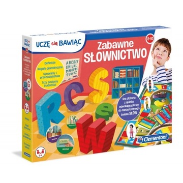 ZABAWNE SŁOWNICTWO GRA PLANSZOWA CLEMENTONI