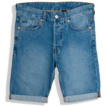 H&M Bawełniane Spodenki Męskie Jeansowe Jeans Szorty Slim Fit 3XL 38