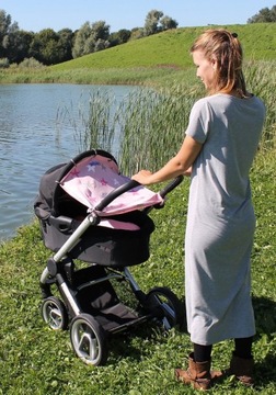 Универсальный чехол для коляски и автокресла Baby Pink.