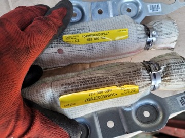 AIRBAG ZÁVĚS LEVÝ PRAVÁ AUDI A4 B6 B7 AVANT 8E9880741 8E9880742 ORIGINÁLNÍ