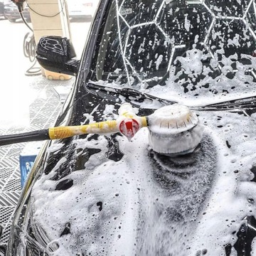 ВРАЩАЮЩАЯСЯ ЩЕТКА ДЛЯ МОЙКИ АВТОМОБИЛЯ со ШЛАНГОМ ДЛЯ РАСПРЕДЕЛЕНИЯ ЖИДКОСТИ 5м