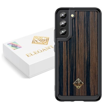 Pouzdro Pro Samsung S23 Kryt Luxusní Přírodní Dřevo Originální