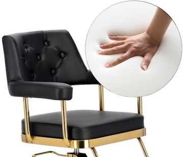 Fotel fryzjerski barberski hydrauliczny do salonu fryzjerskiego Ezra