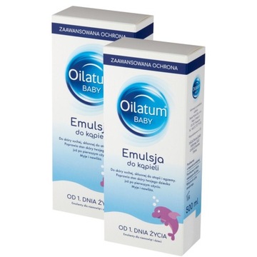 OILATUM BABY emulsja do kąpieli dla dzieci 500 ml