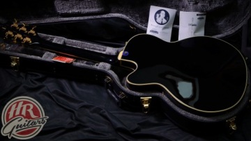 D'Angelico EXCEL 59 Solid Black, Seymour Duncan, полый корпус