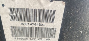 NÁDRŽ PALIVA A2214704201 MERCEDES W221 BENZÍN