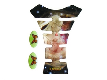 TANKPAD TANK PAD DUZY YAKUZA KOBIETA KOSMOS MOTYL (6630)
