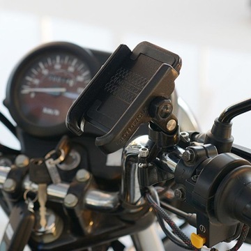 ДЕРЖАТЕЛЬ ДЛЯ МОТОТЕЛЕФОНА 4,5-7 ДЮЙМОВ MOTOWOLF АЛЮМИНИЕВЫЙ