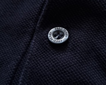 FRED PERRY M4528 BOLD TIPPED BAWEŁNA MĘSKA KOSZULKA POLO S