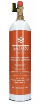 Czynnik chłodniczy Auto Clima Zamiennik R134a/R12 + zawór 1/4
