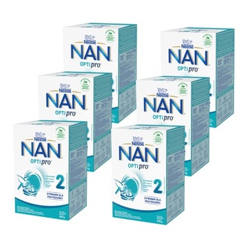 NESTLE NAN OPTIPRO 2 650г ДЕТСКОЕ МОЛОКО С 6 МЕСЯЦЕВ