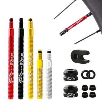 Бескамерный удлинитель штока, алюминиевый сплав, 50 мм, красный