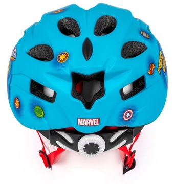 ВЕЛОСИПЕДНЫЙ ШЛЕМ МСТИТЕЛИ ИЗ ПОЛИКАРБОНАТА 52-56 см