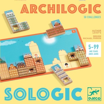Gra logiczna SoLogic Djeco ArchiLogic