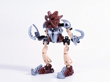 LEGO Bricks Bionicle 8568 Нува Тоа Похату Полный набор подержанного робота