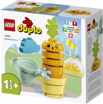 LEGO Duplo 10981 Rosnąca marchewka