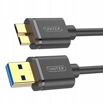 UNITEK USB 3.0 microB / USB кабель для накопителей 1 м