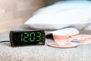 РАДИО БУДИЛЬНИК FM/AM СВЕТОДИОДНЫЕ ЧАСЫ ADLER AD 1121